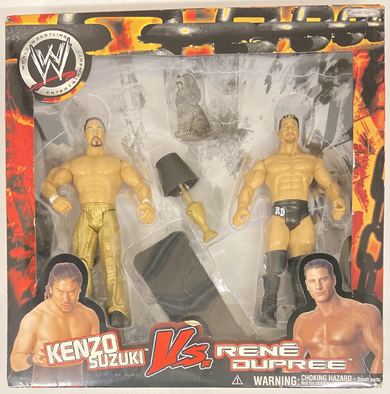 2005 WWE Jakks Pacific Multipack: Kenzo Suzuki vs. Rene Dupree