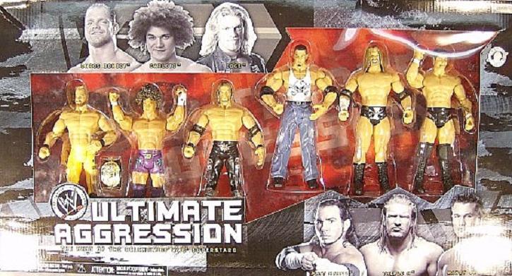 WWE Jakks Pacific Ultimate Aggression Box Set: Chris Benoit