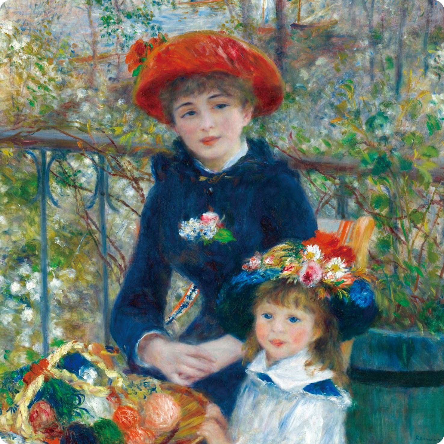 smachi 0214 25×25cm 【art collection ルノワール】