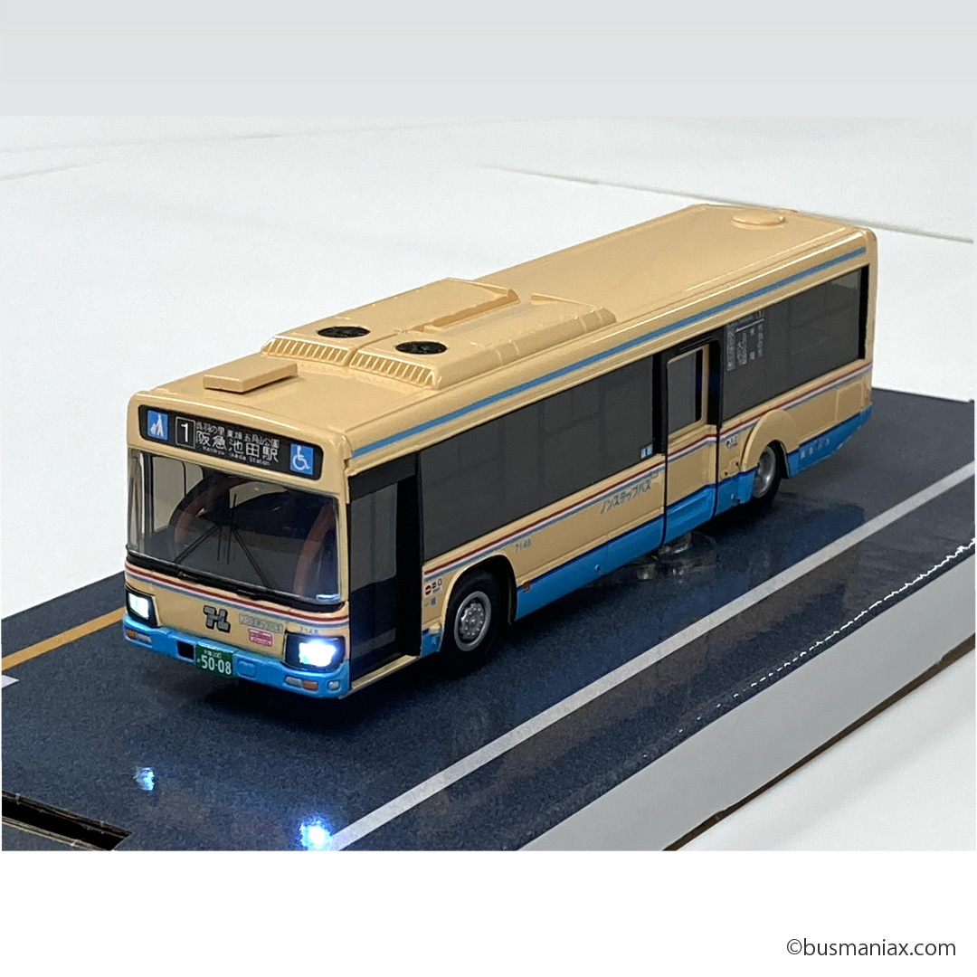 阪急バスの新商品「阪急バス ラジコン（京商 POCKET RUNNER いすゞ