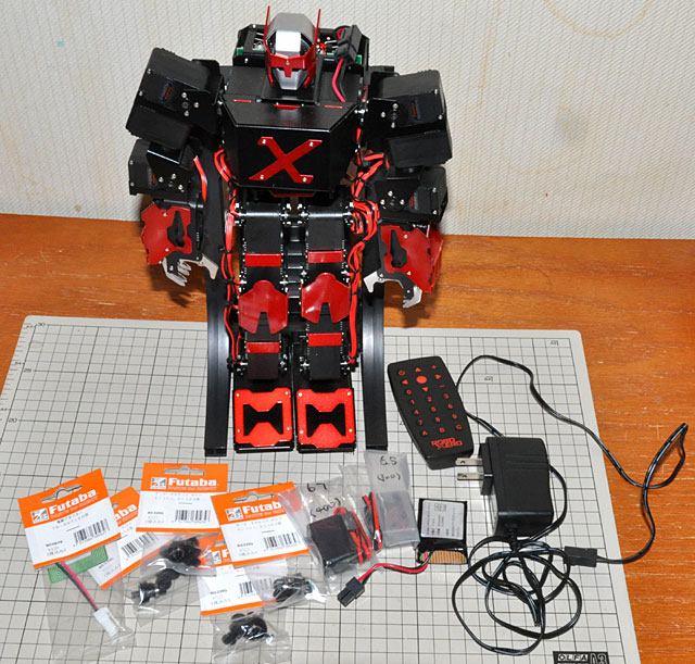 週刊ロボゼロ」サーボギアの予備入手と外部電源の自作: YUJIの、とろ