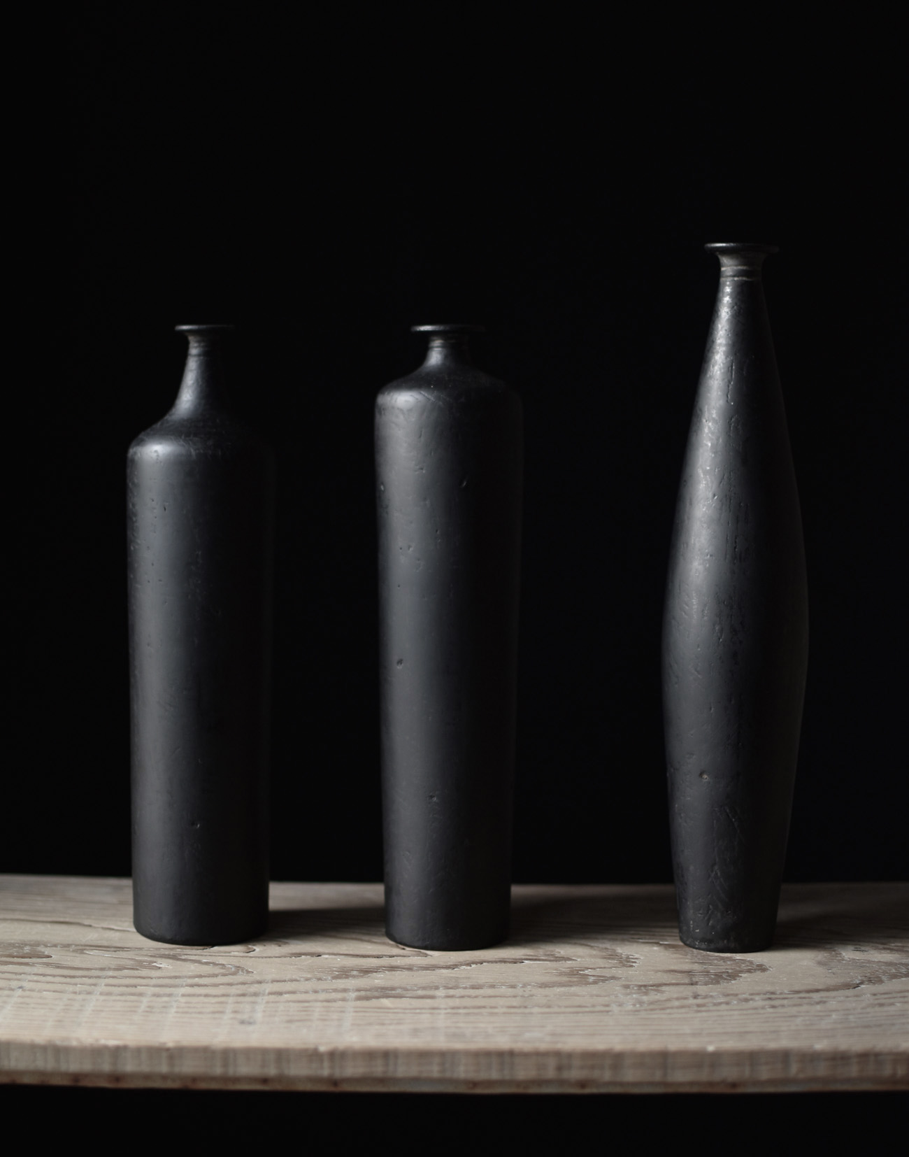 安齊賢太　花器 安齊賢太 黒 花器 - Jikonka ONLINE SHOP