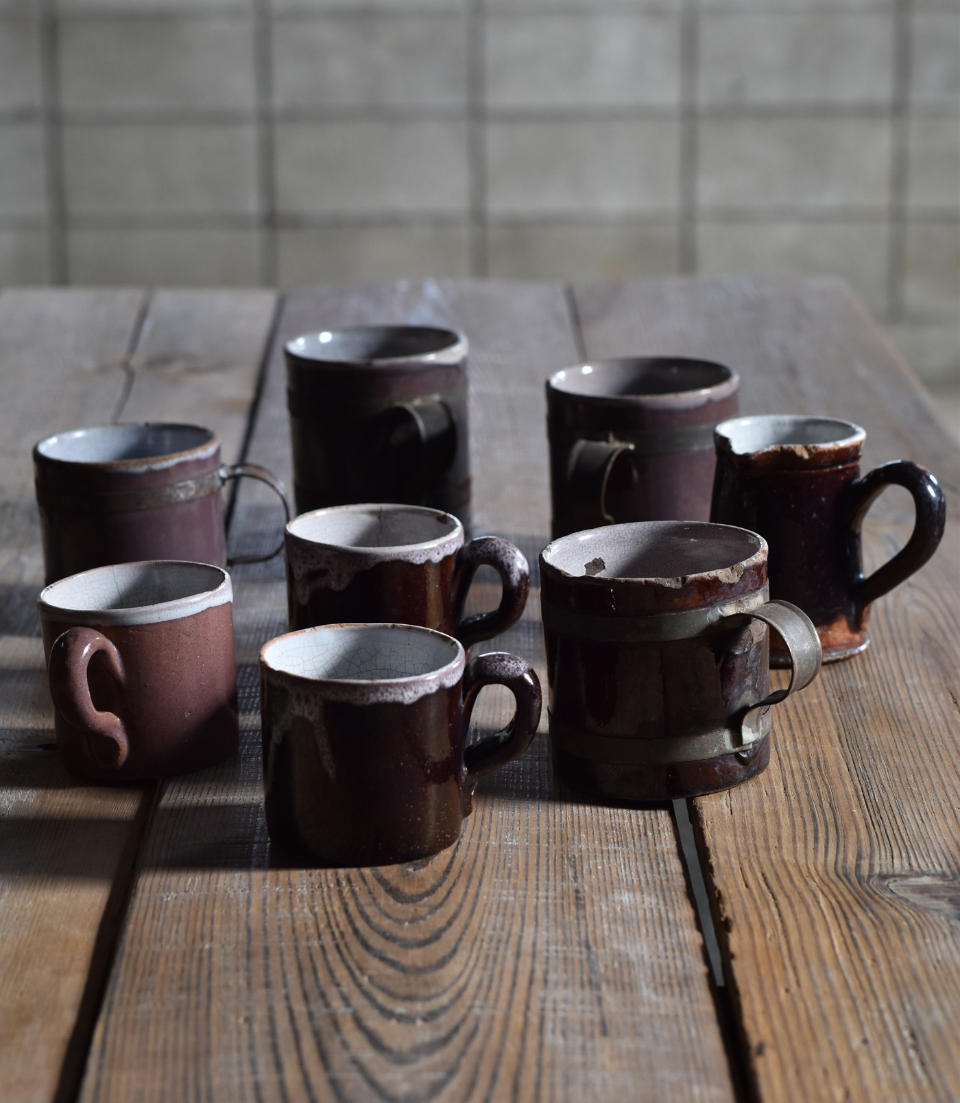 gallery yaichi/antique/tableware/キュノワールマグ / 19世紀・フランス