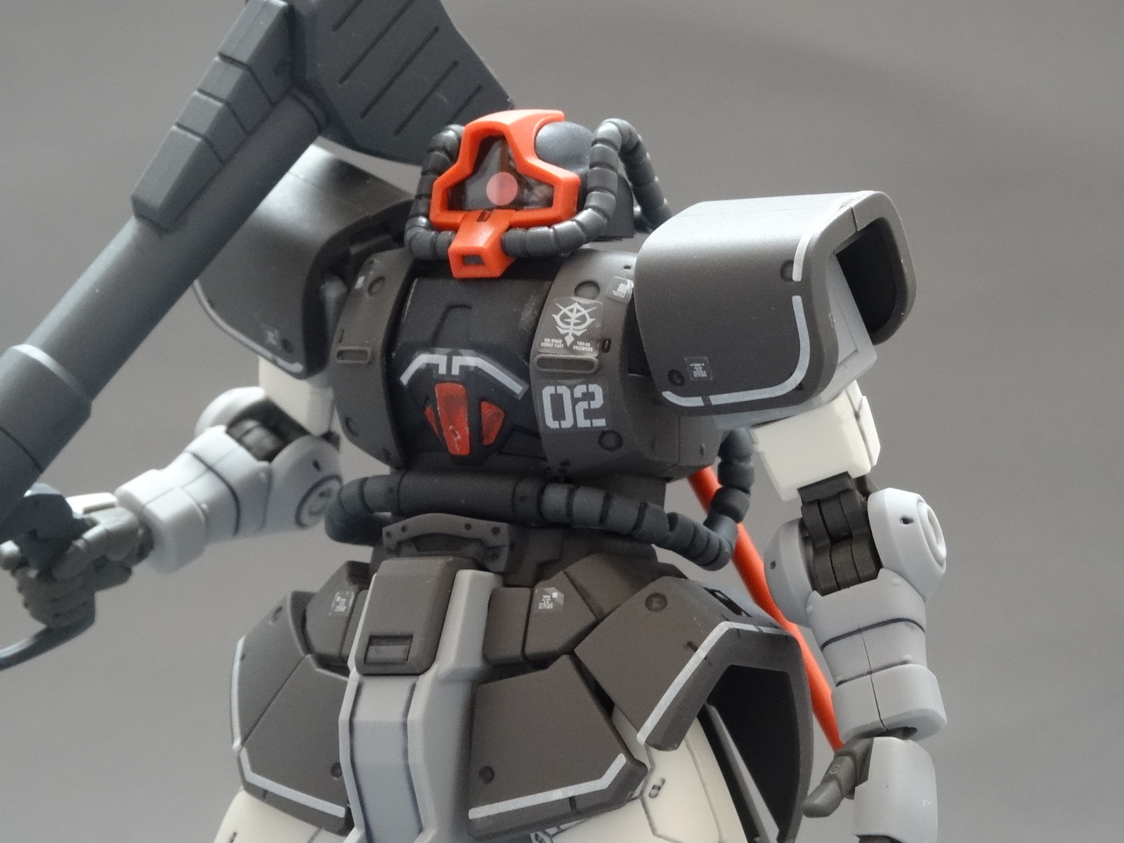 YMS-08B ドム試作実験機 （1/144 HG） – ヤスリはいらない （since