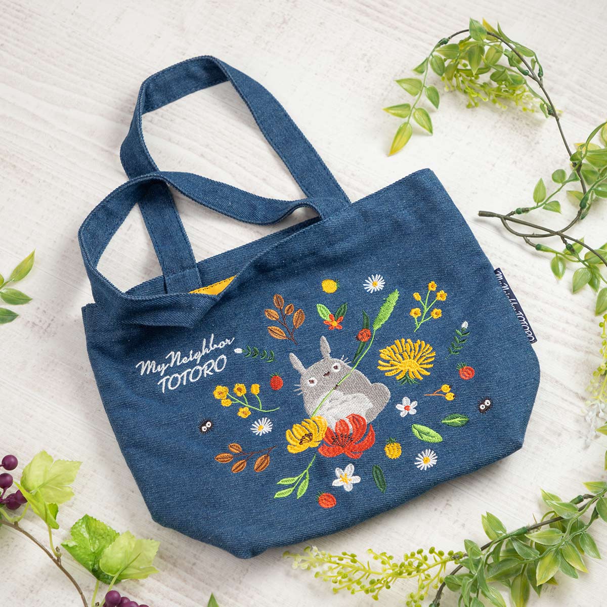 My Neighbor Totoro Denim Lunch Tote Bag -Ghibli Studio – Yorozuya