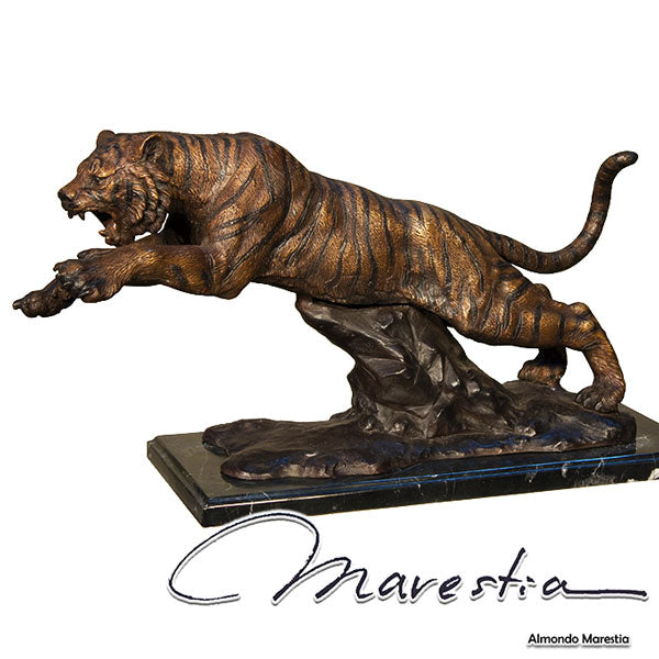Marestia タイガー 虎 マレスティア 置物 オブジェ 彫刻 トラ