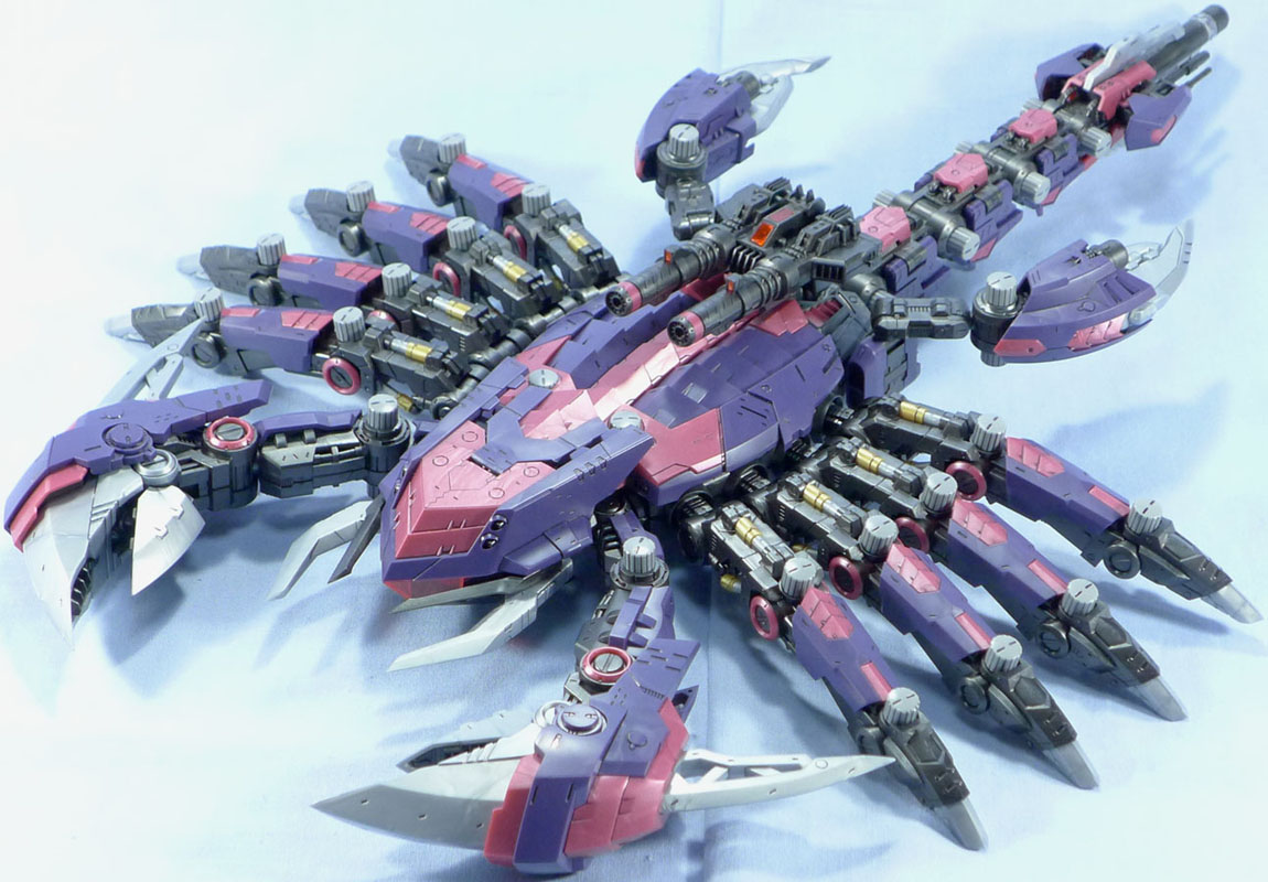 製作日誌。 コトブキヤ ゾイド HMM デススティンガー その25