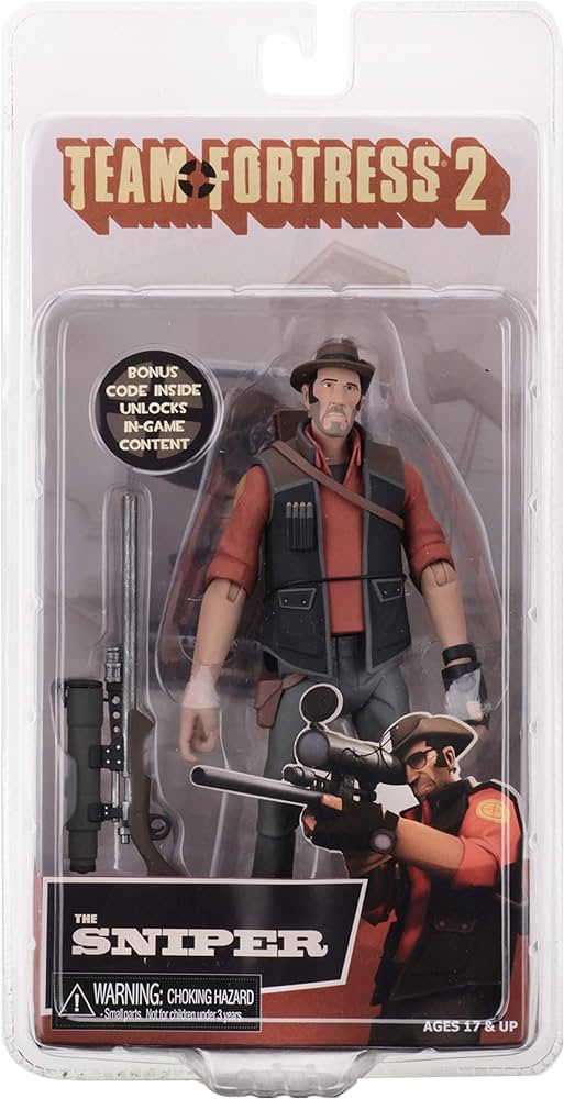 NECA Team Fortress 2 RED The Sniper – Zapp! Comics