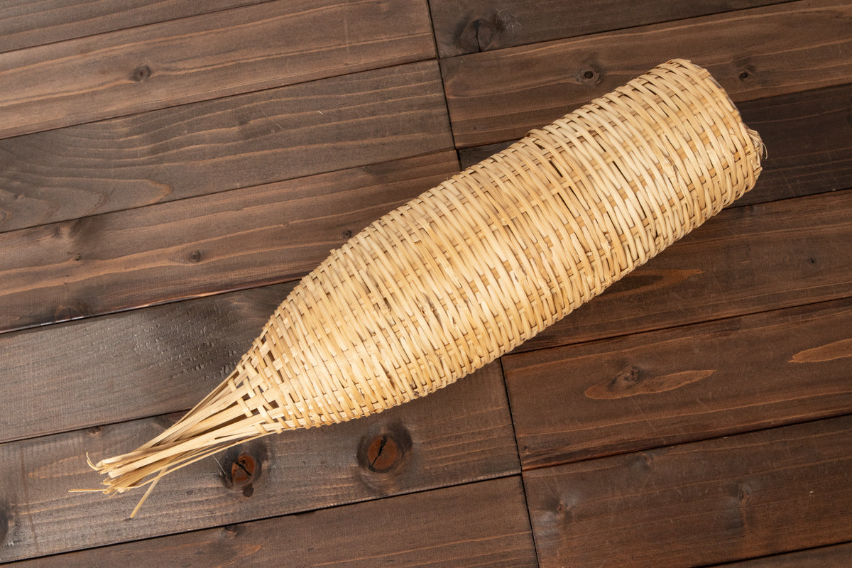 宮城県/篠竹 どじょうど（うなぎやどじょう釣り用の仕掛け）‐1basketry