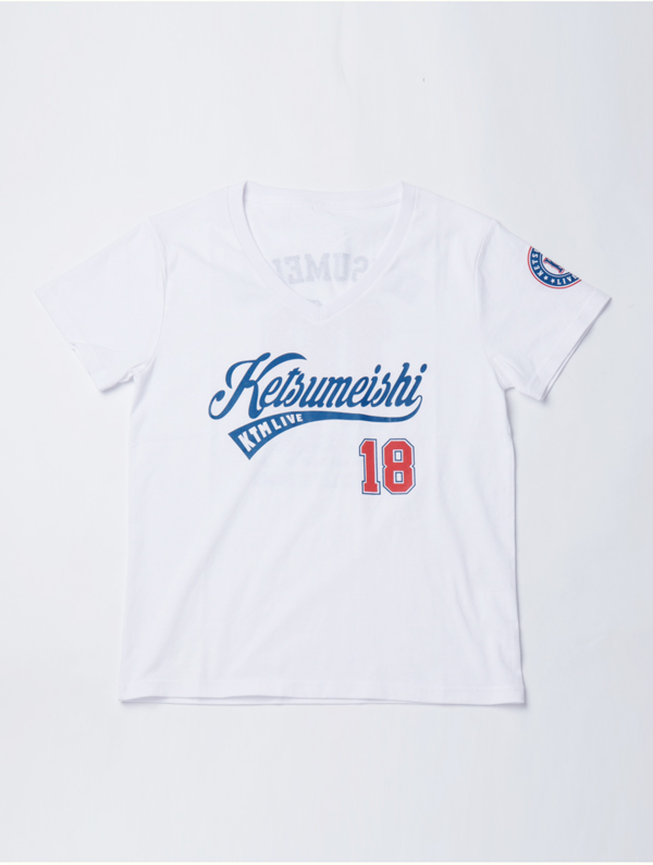 Baseball team TEE／WHITE| GOODS | ケツメイシ LIVE 2018 お義兄さん