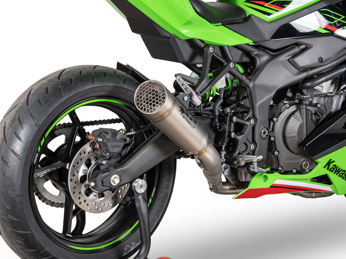 SPARK Kawasaki ZX-4RR Titanium Racing Exhaust System – 2Wheels Hero