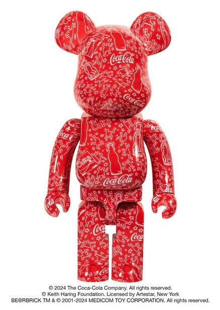 BE@RBRICK Coca-Cola Keith Haring 1000% – 3DRetro