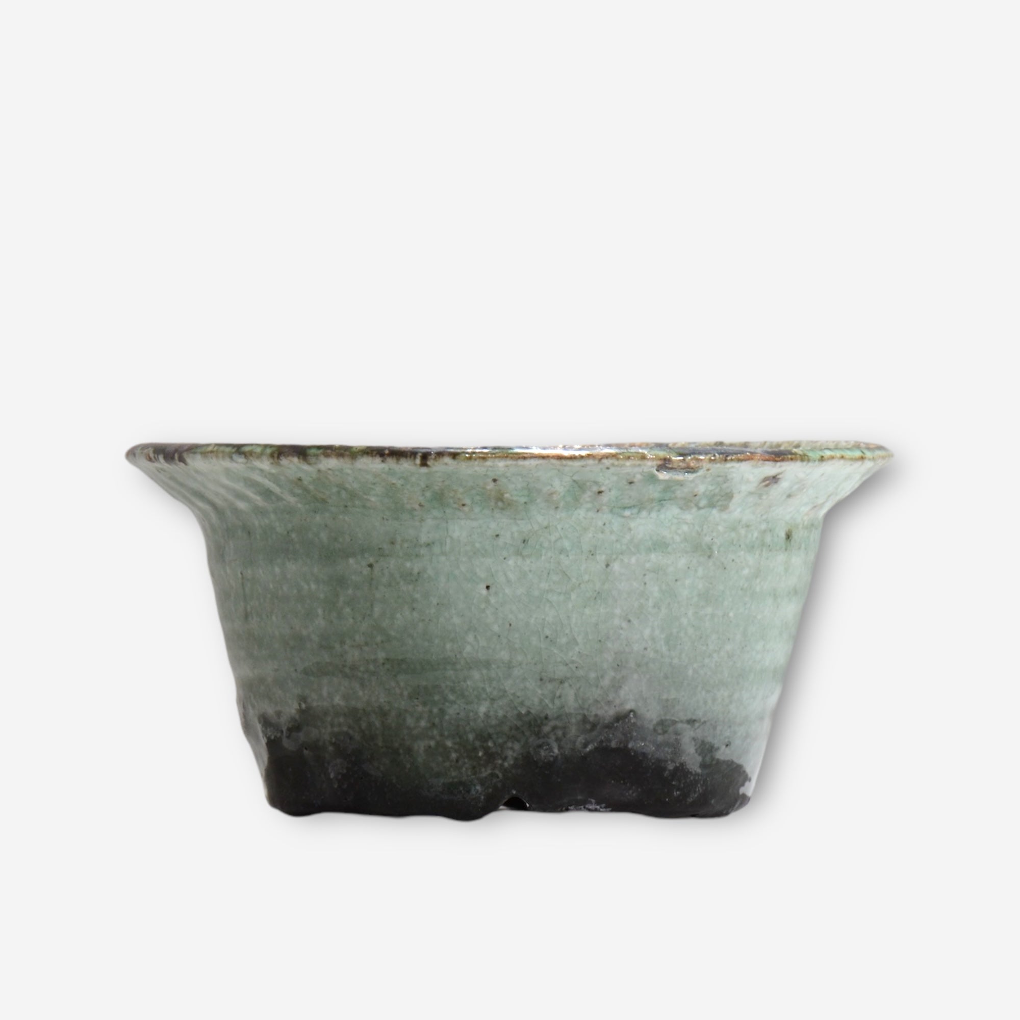 28.須釜 優子 / 伊賀印化鉢 / su02_02_big / 大鉢 / 約 φ25.7cm