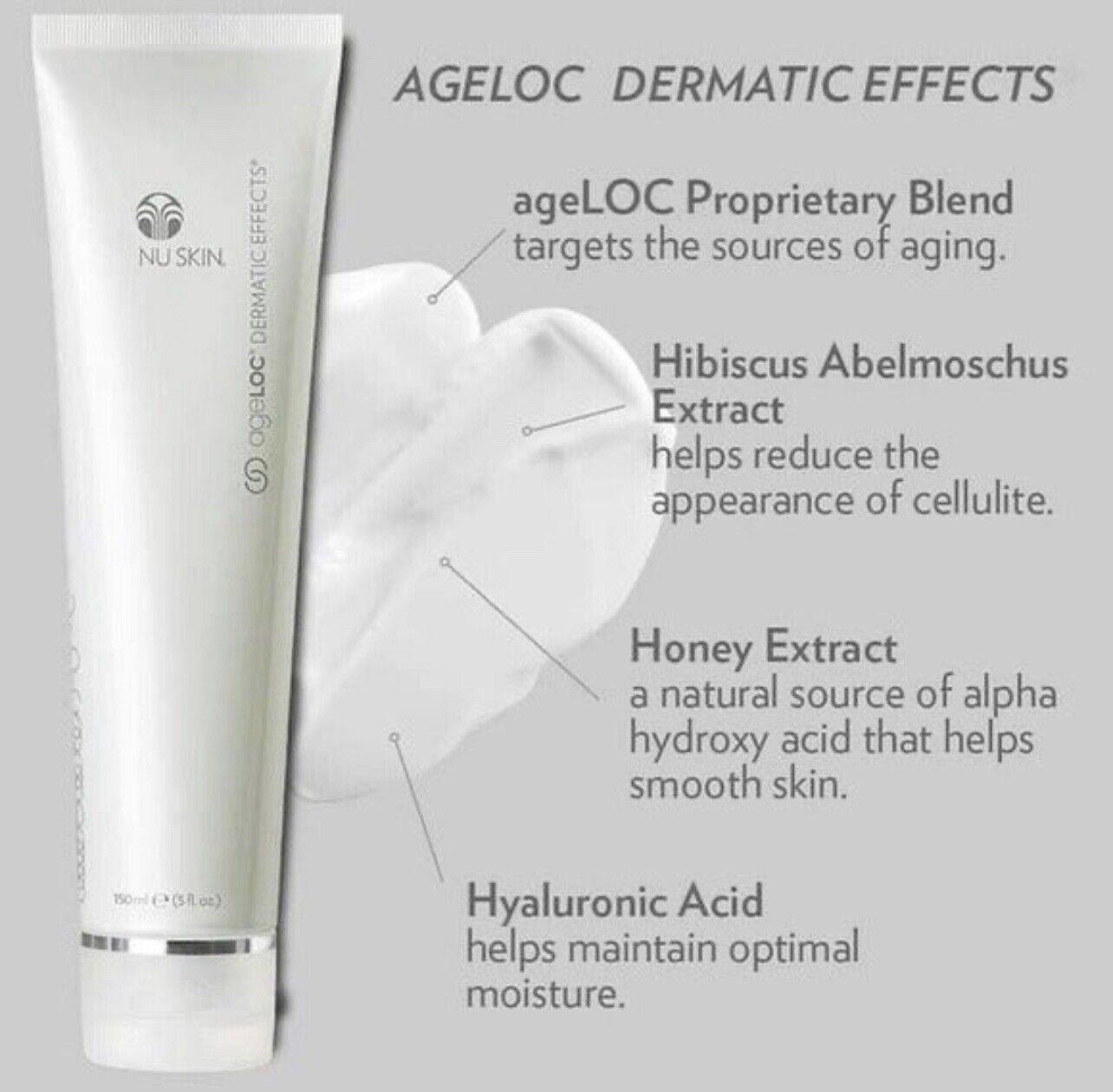 NuSkin: ageLOC Dermatic Effects - Honey/Hibiscus Firming Cream w
