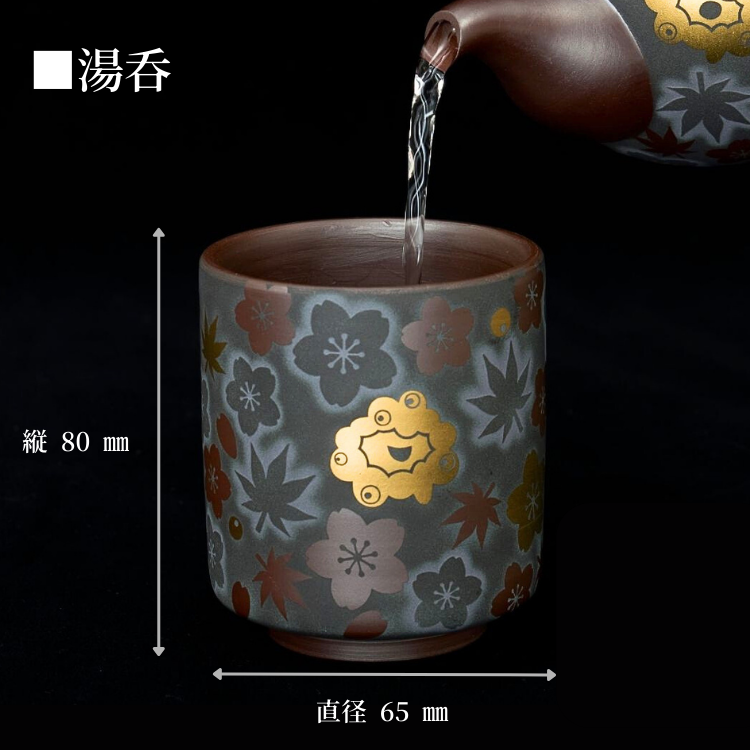 EXPO2025 萬古焼 金彩茶器｜急須・湯呑セット商品 – 47 TREASURE