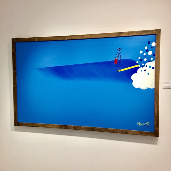 豊田弘治さんのKOJI TOYODA exhibition “just take it easy” へ行っ