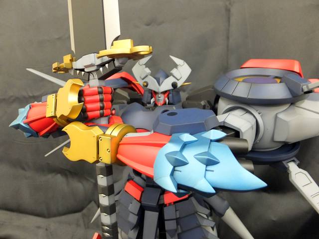 コトブキヤ 1/144 武神装攻 ダイゼンガー 完成写真とカラーガイド