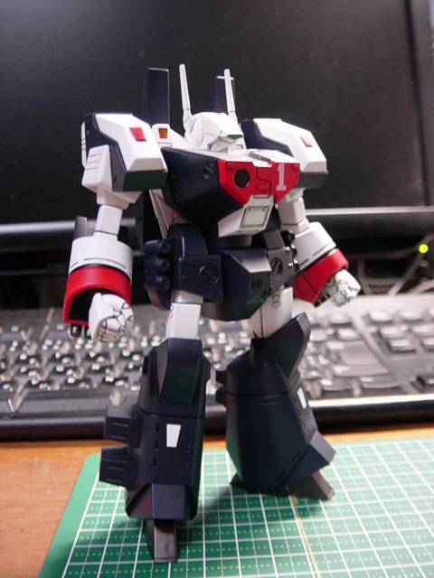 イマイ 1/100 VF-1J アーマードバルキリー 製作記事6