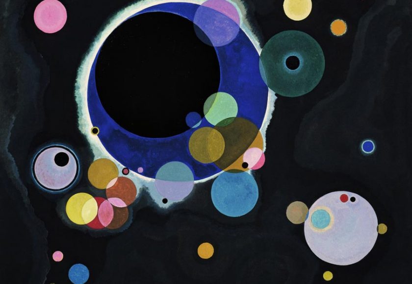 抽象絵画『いくつかの円』 | 絵画販売ドットコムのブログ