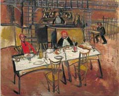 佐伯祐三の『カフェ・レストラン』 | 絵画販売ドットコムのブログ