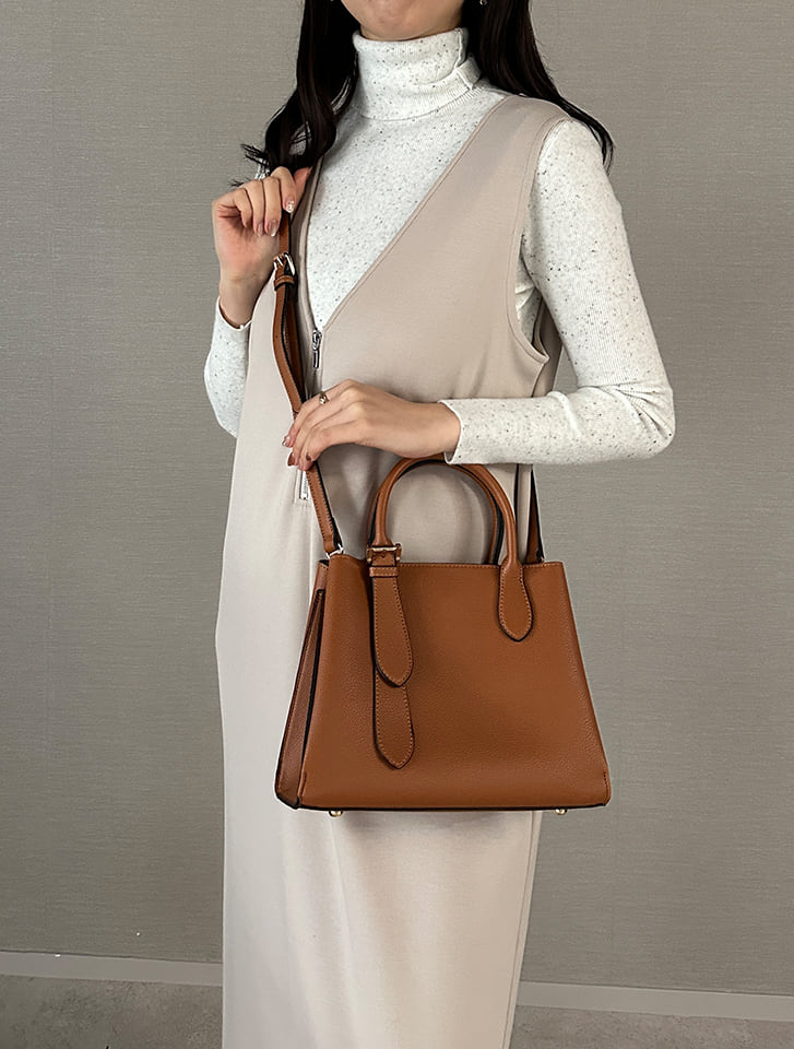 Edit Sheen ワンサイドベルトハンドルハンドバッグ | 人気レディース