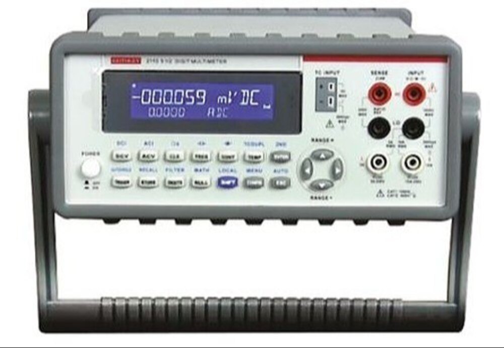 10A Keithley 2110 5.5 digit Multimeter with dual display at
