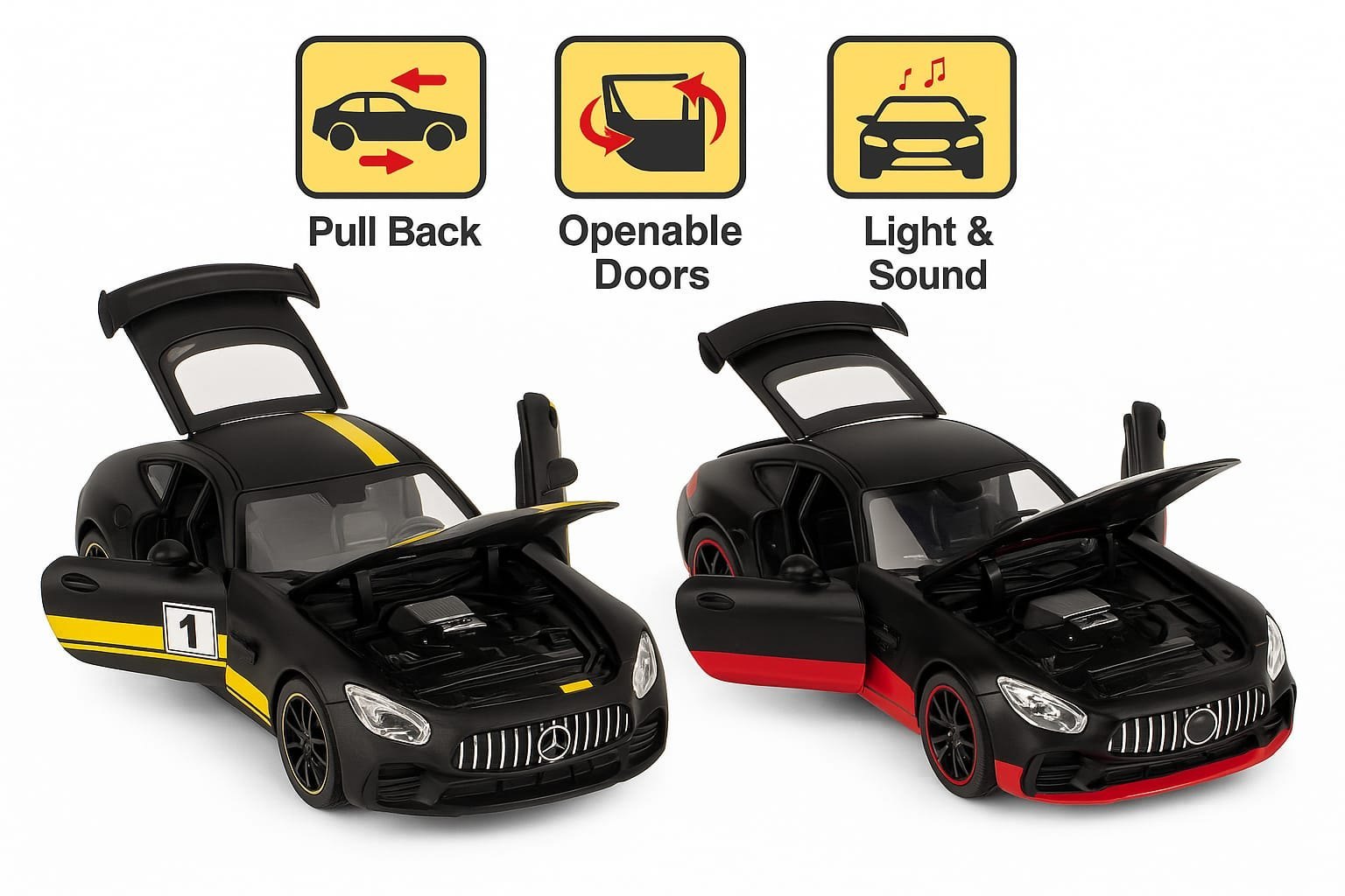 Zinc Alloy ZY-C8818 Metal Die Cast Car Kids Toy Luxury Model