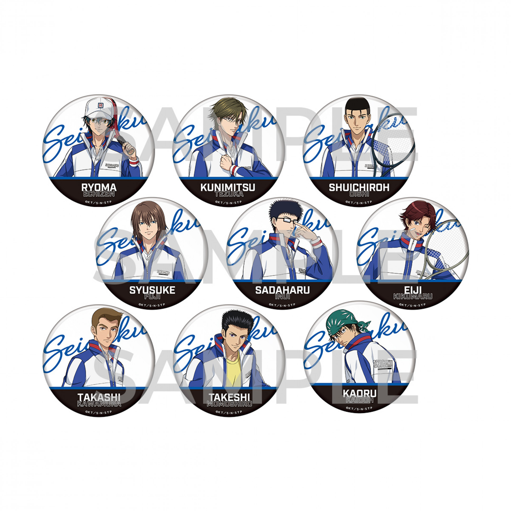 缶バッジコレクション 青春学園中等部ver.（BOX） | 『テニプリ