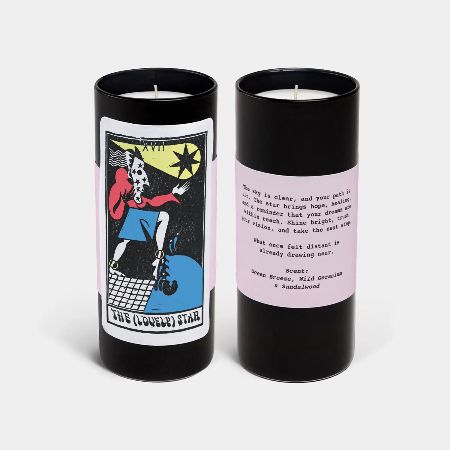 Tarot Candle - The (Lovely) Star