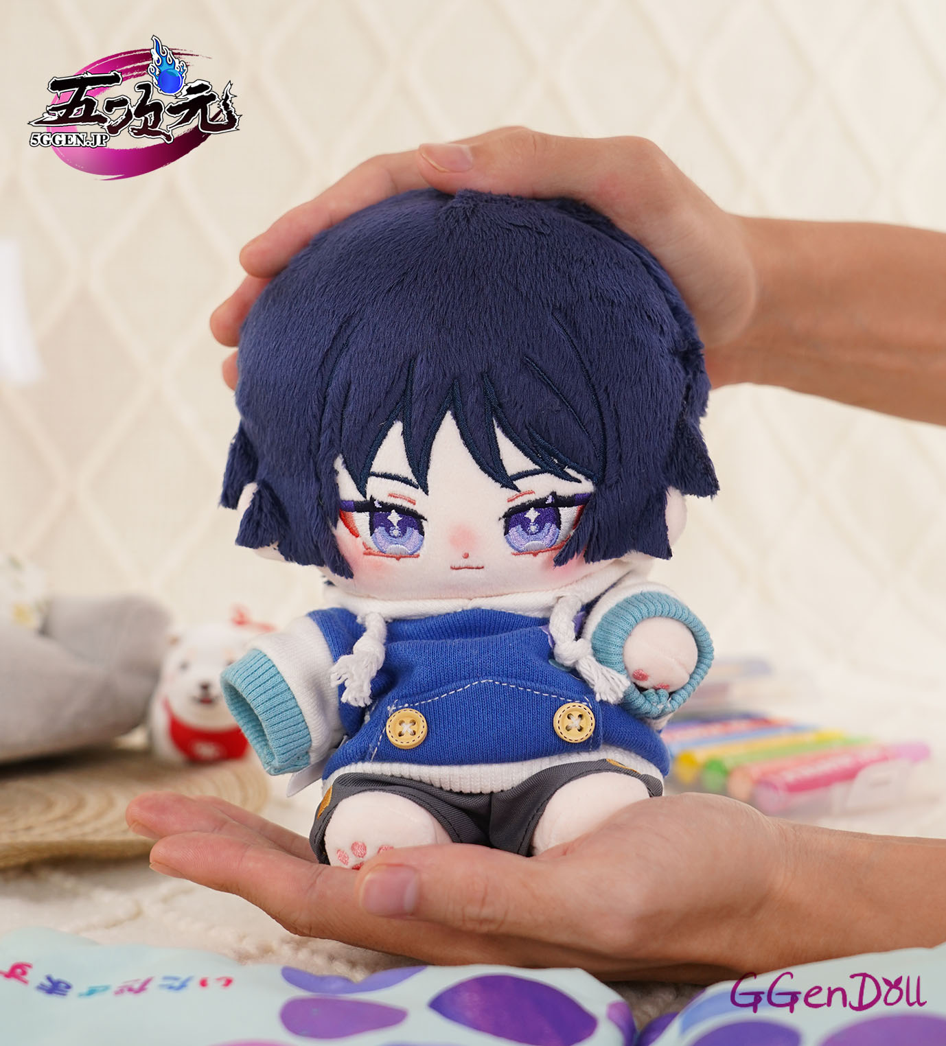 GGenDoll 原神グッズ スカラマシュ 放浪者 着せ替えぬいぐるみ 20cm