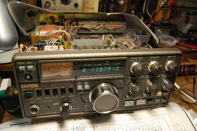 ジャンク 現状品 TRIO トリオ TRIO TS-780 V-UHF ALL MODE DUAL BANDER