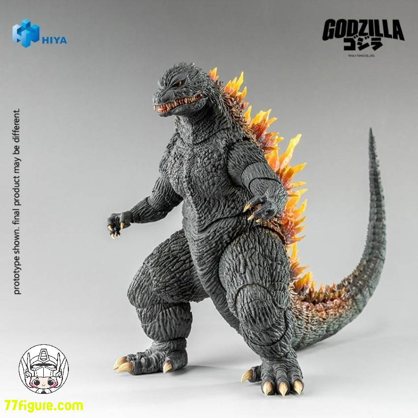 Hiya Toys Exquisite Basic シリーズ ゴジラ 2000 放射性ゴジラ 塗装