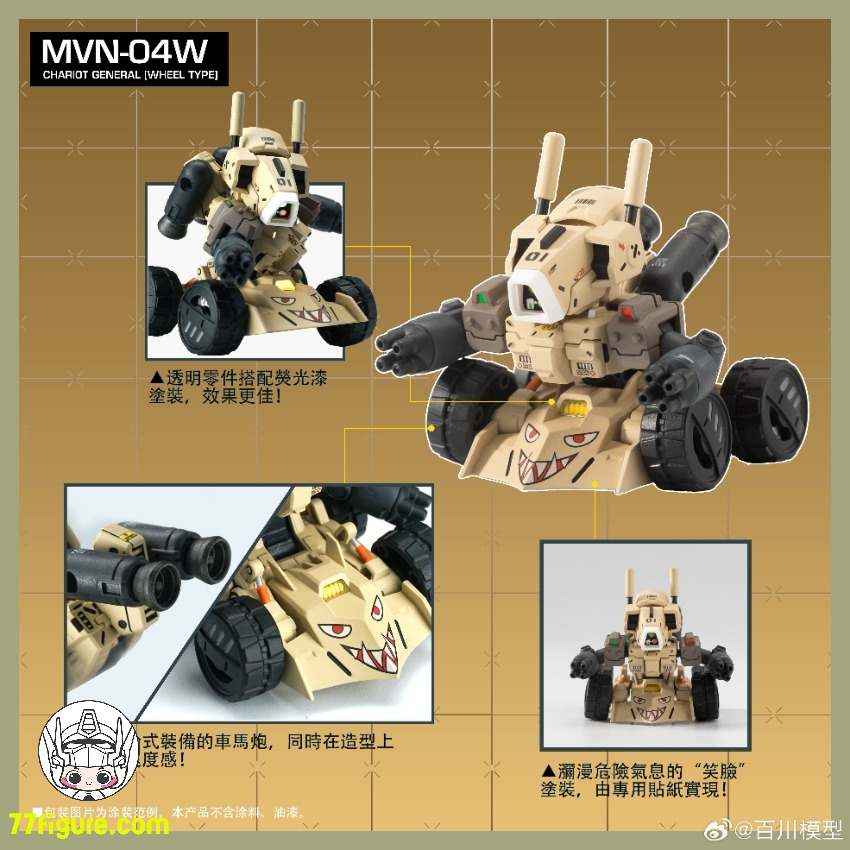 百川模型 CSU006 「Canned Squad Unit」Ex-Pack NO.1 封鎖艦隊用