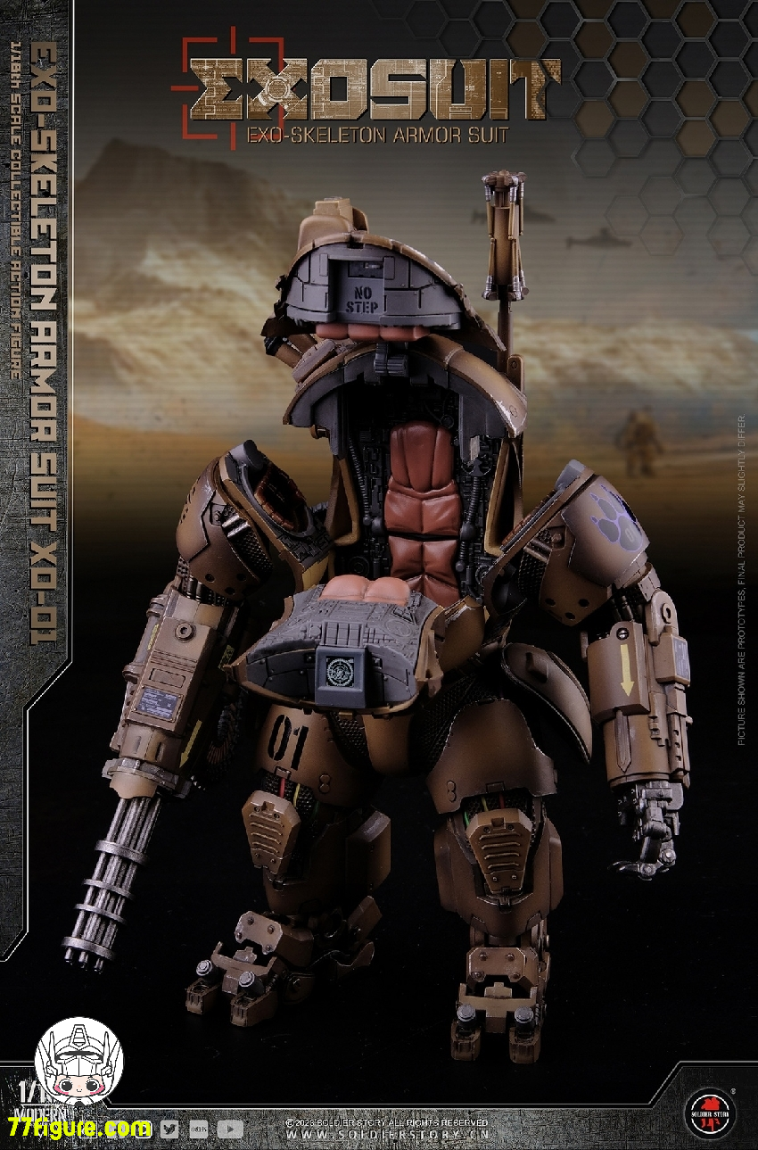 Soldier Story 1/18 SSE001 EXOエクソスケルトンアーマースーツ XO-01
