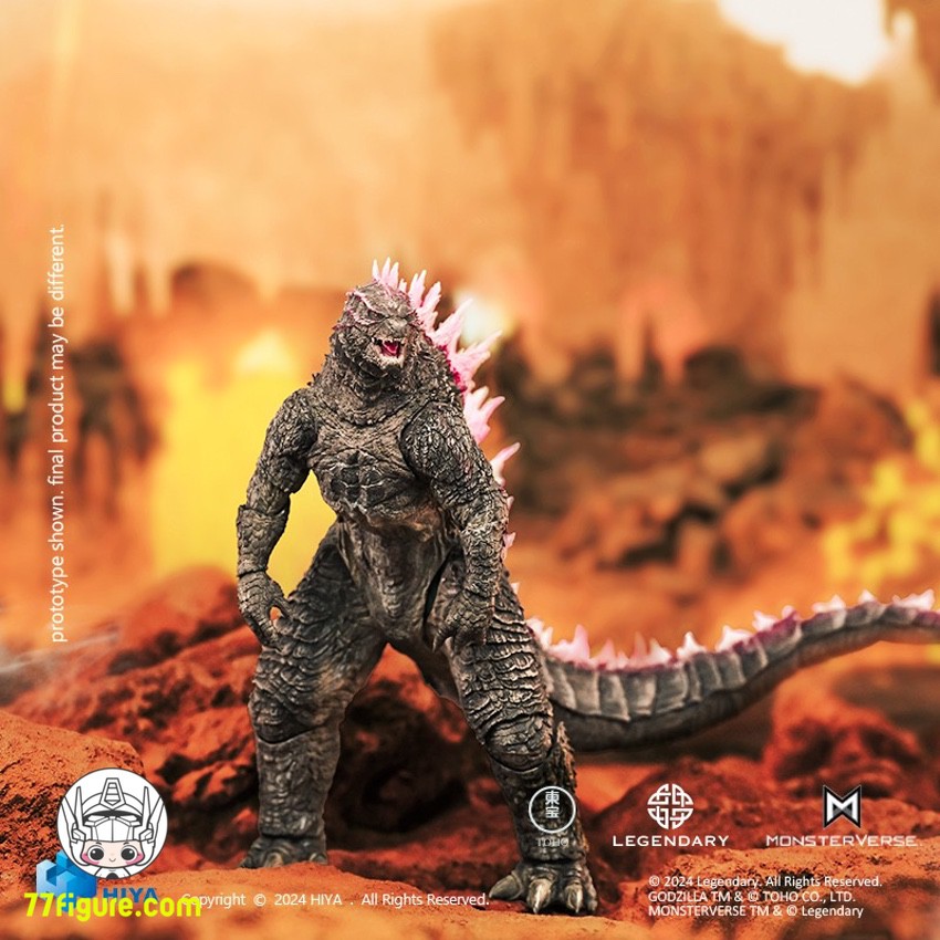 Hiya Toys Exquisite Basic シリーズ：ゴジラ VS コング 新たなる帝国