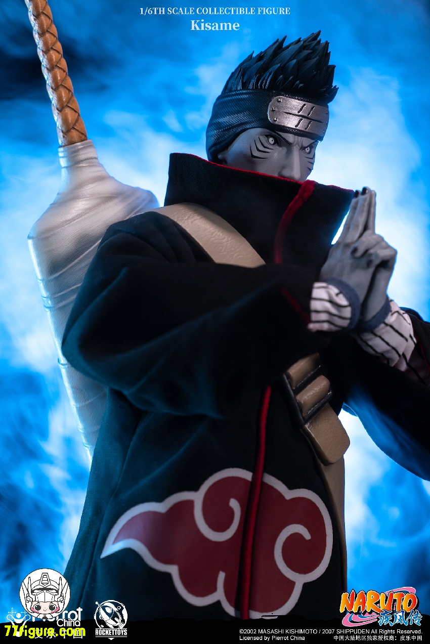 Rocket Toys 1/6 公式公認 Naruto 暁 干柿鬼鮫 塗装済み可動フィギュア