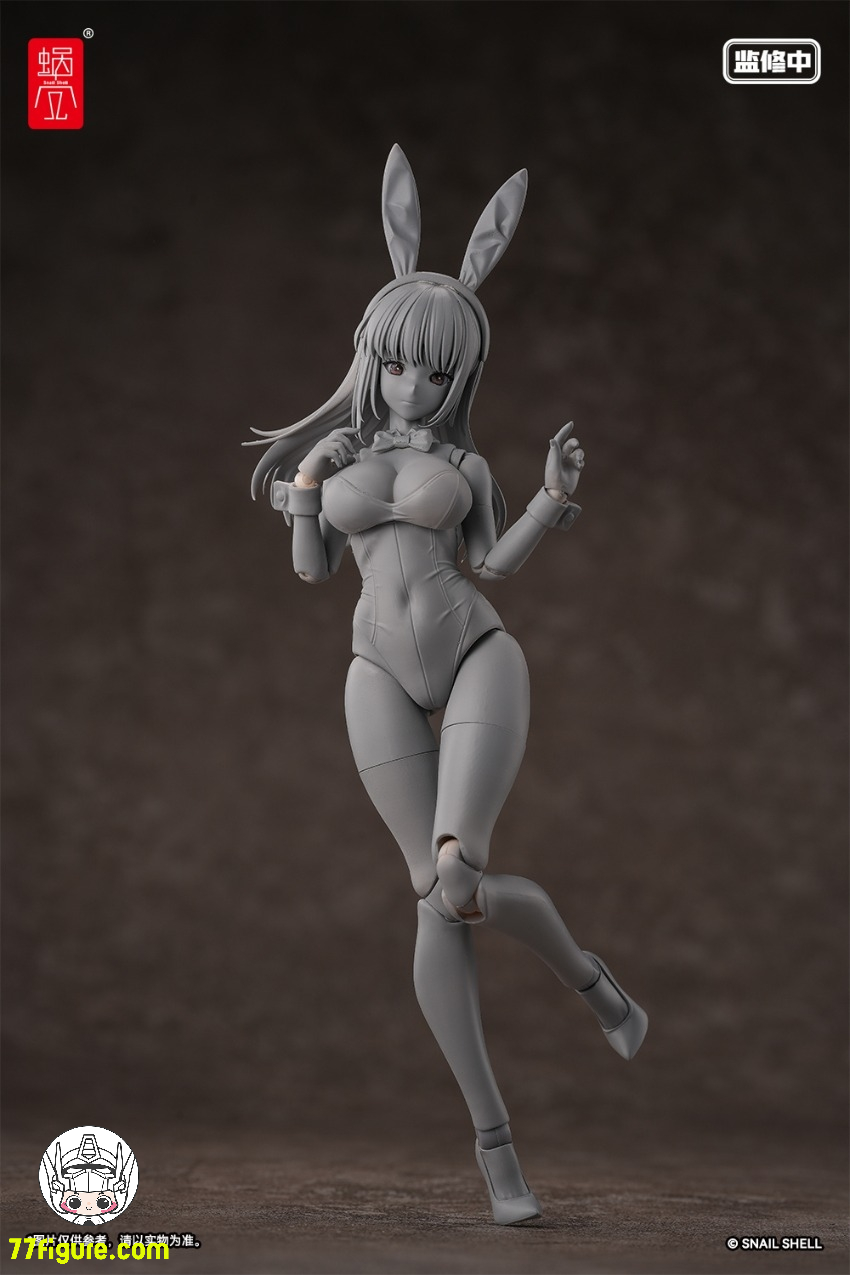 蝸之殻(スネイルシェル) 1/12 JKバニーガール レナ 塗装済み可動