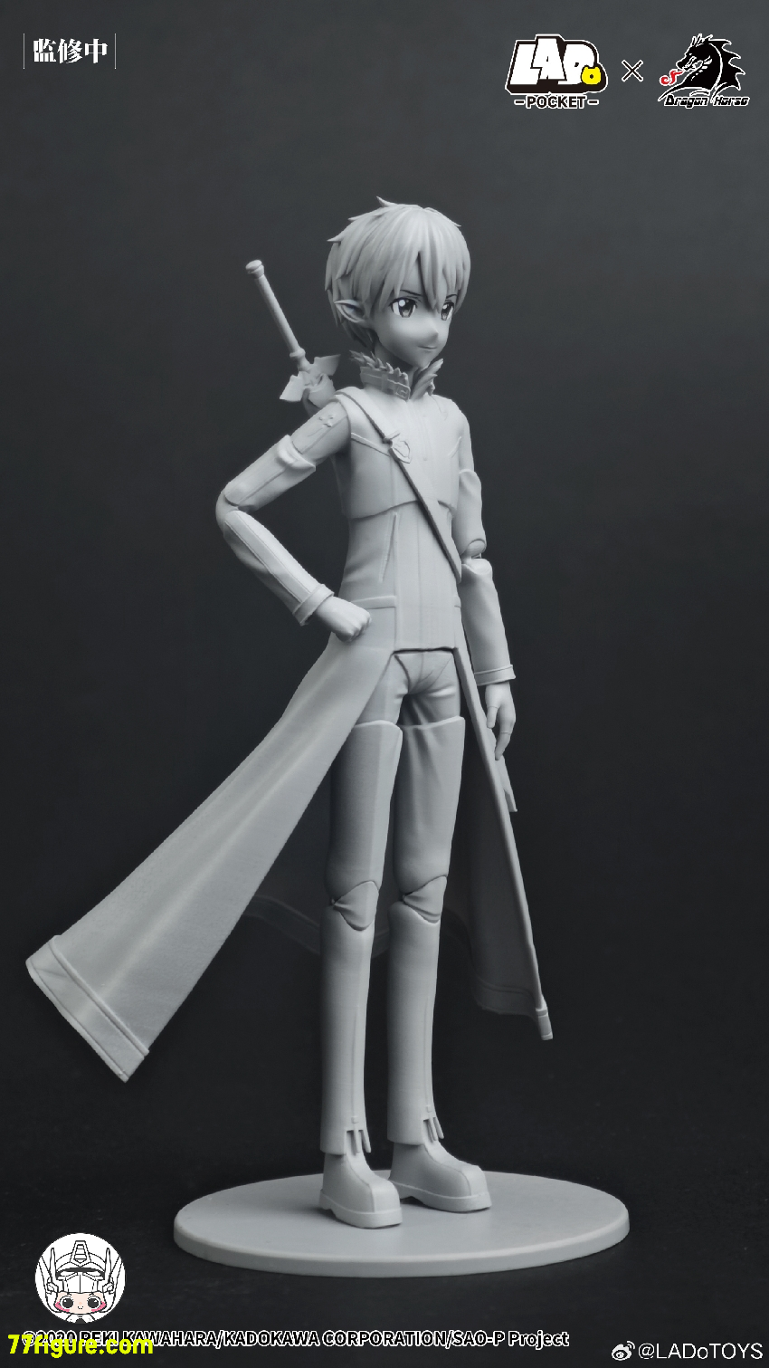 LADoTOYS『ソードアート・オンライン』キリト 桐ヶ谷 和人 塗装済み