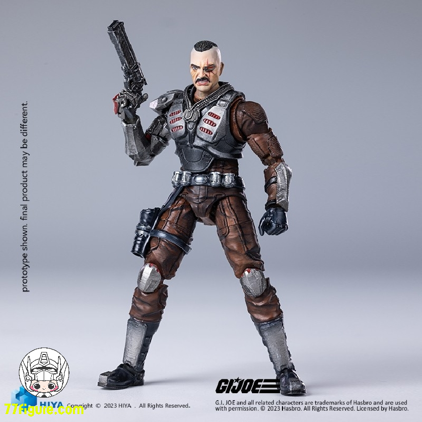 Hiya Toys 1/18 Exquisite Miniシリーズ G.I.JOE ブラッド少佐 塗装