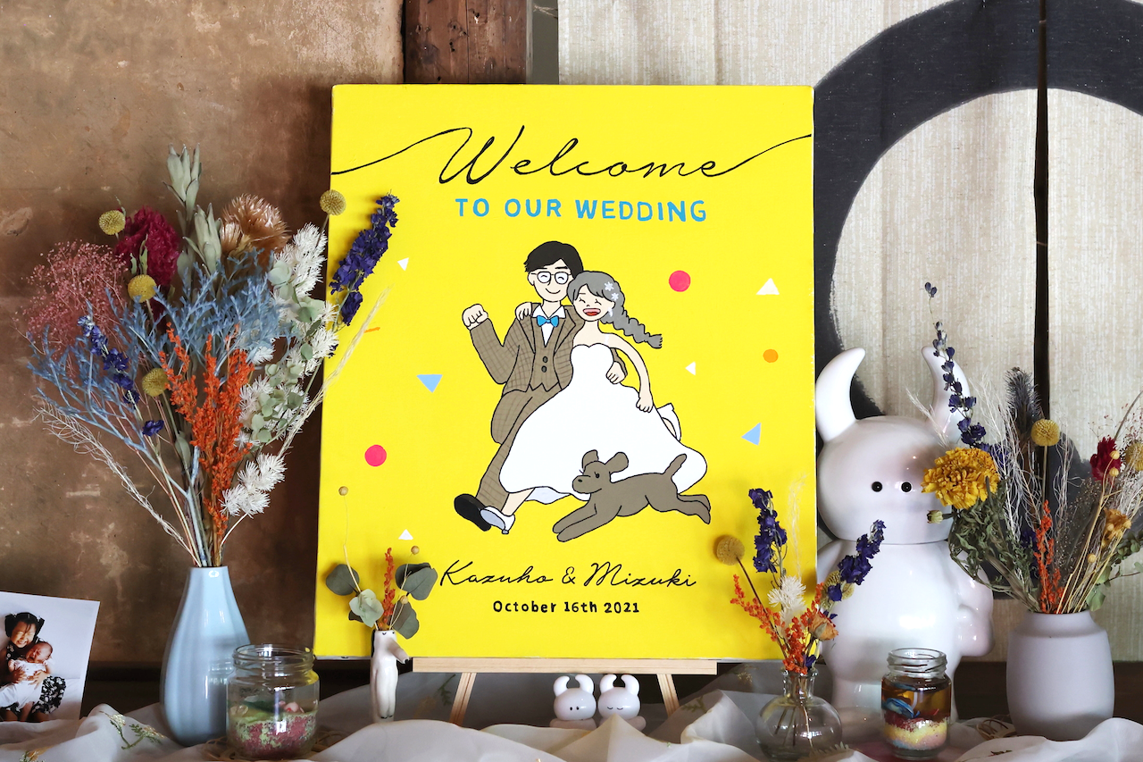 7割が手作り！ウェルカムボードの作り方とおしゃれ＆節約が叶うDIY