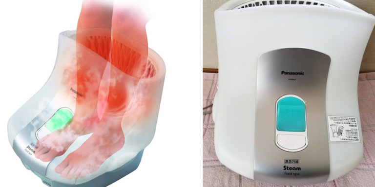 冷え性に足湯ぽかぽか効果パナソニックスチームフットスパが手放せない