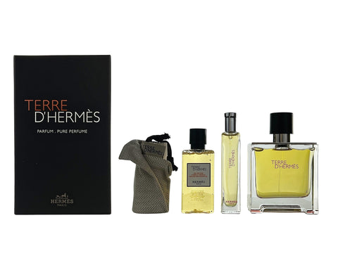 Terre D' Hermes 4 Pc. Gift Set by Hermes for Men | 99Perfume.com
