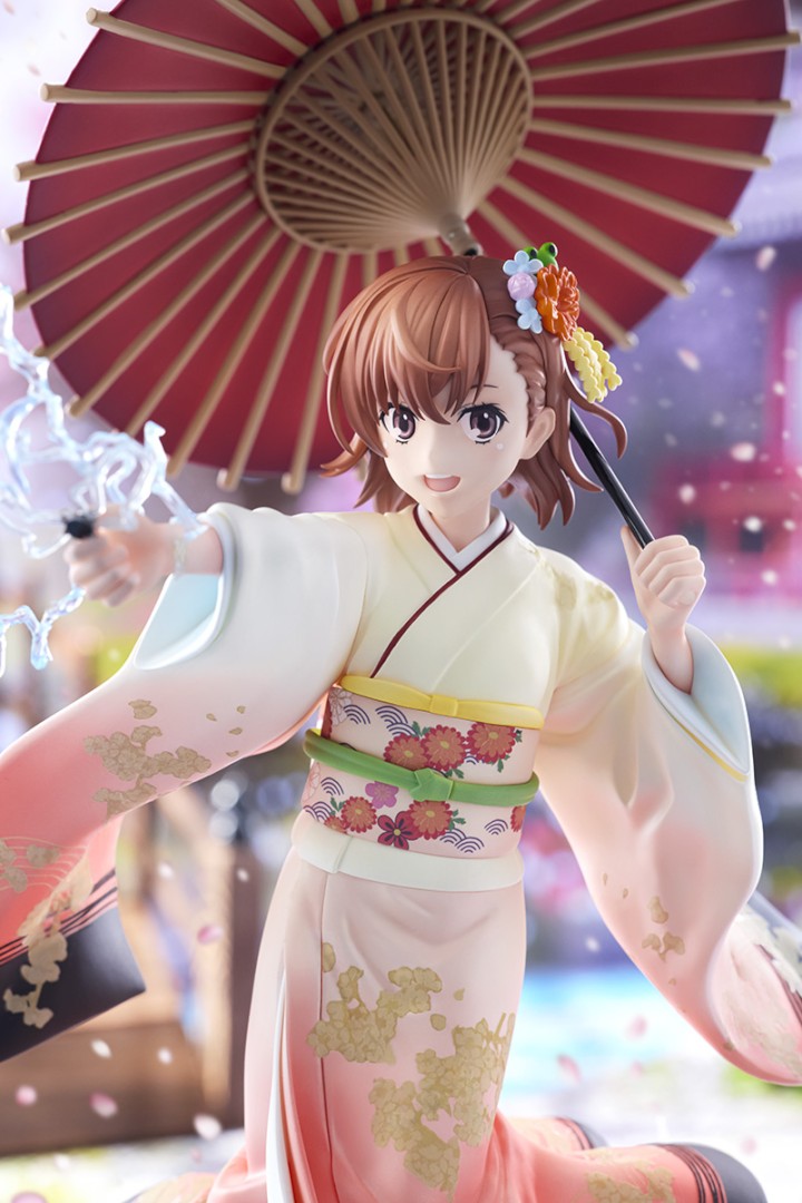 とある科学の超電磁砲』御坂美琴の“振袖ver.”フィギュアが美しい