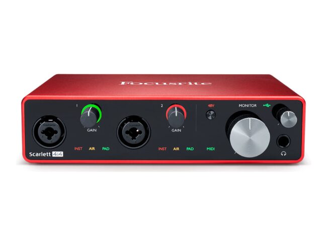 Focusrite Scarlett Solo 3rd gen - Soundcard 2 canale » 11Sound