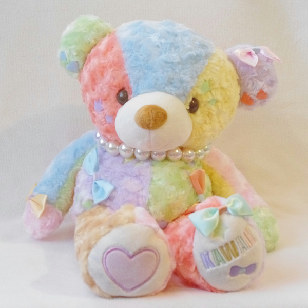 KAWAIIベア パステル Lサイズ | テディベア通販お探しなら美術館直営
