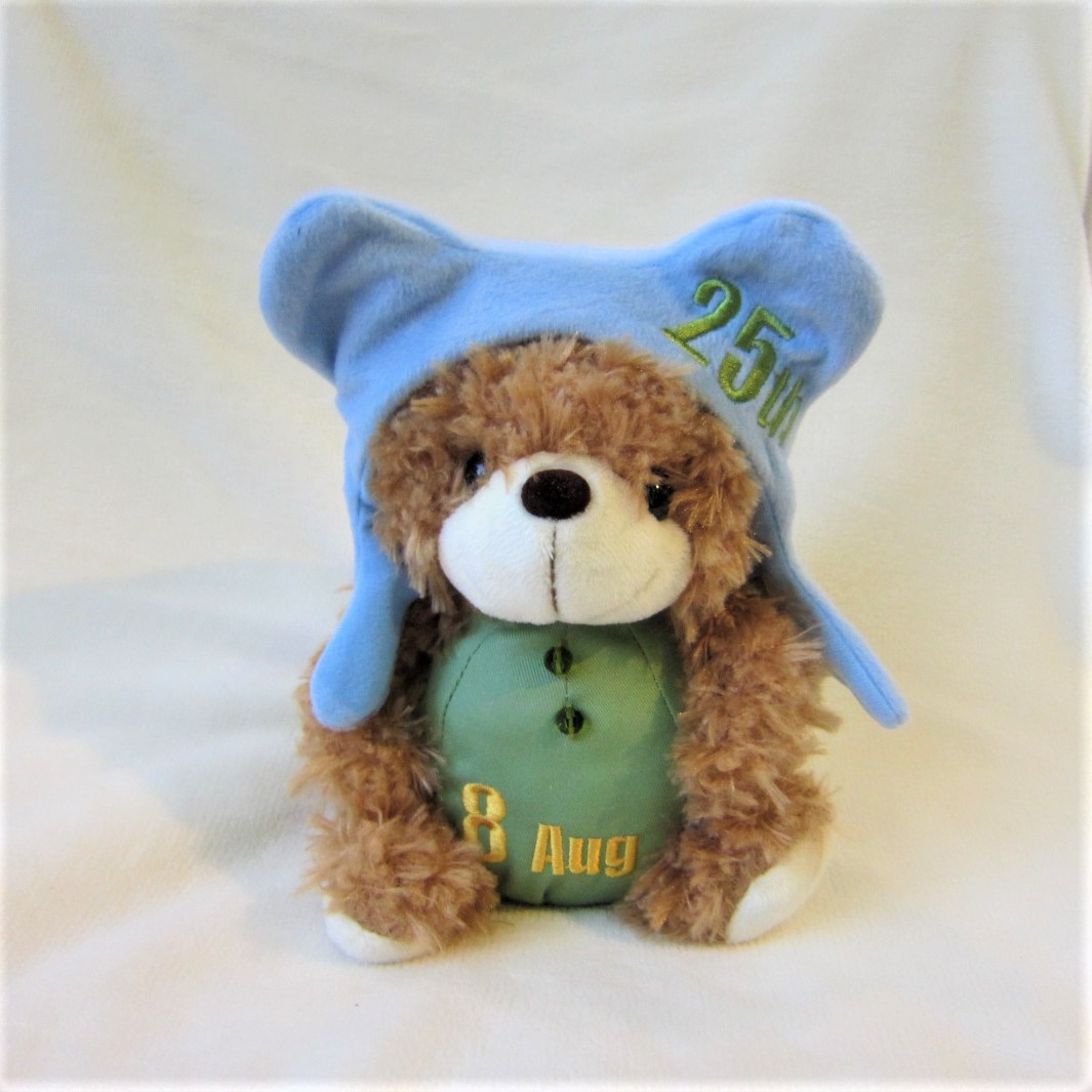 帽子 25日 | テディベア通販お探しなら美術館直営販売の「くまいる」