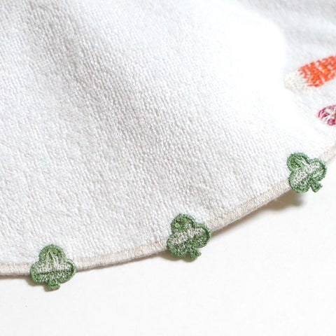 刺繍スタイ きつね×クローバー – 10mois 公式オンラインショップ