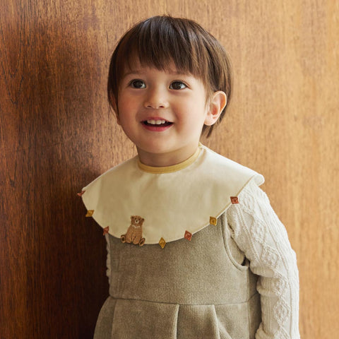 予約】刺繍スタイ くま×ダイヤ – 10mois 公式オンラインショップ