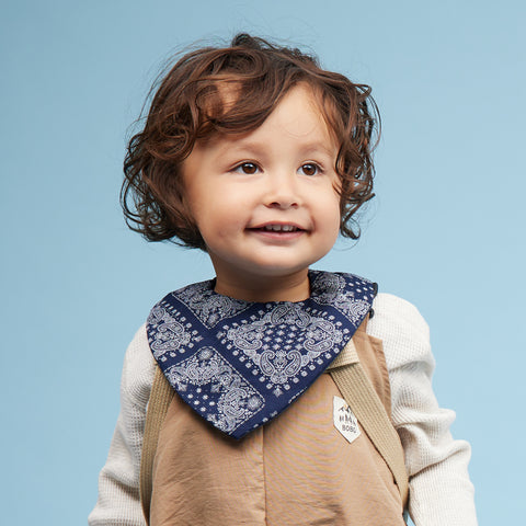 バンダナスタイ ネイビー – 10mois 公式オンラインショップ