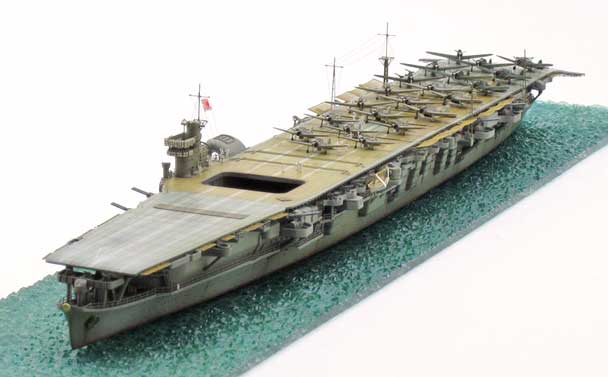 アオシマ 1/700 日本海軍空母「蒼龍（そうりゅう）1941」プラモデル